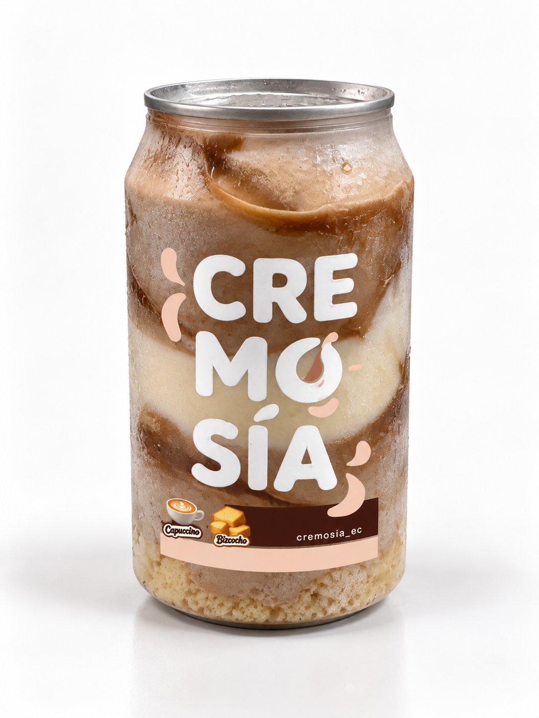 Referencia de postre helado CREMOSÍA sabor Capuccino