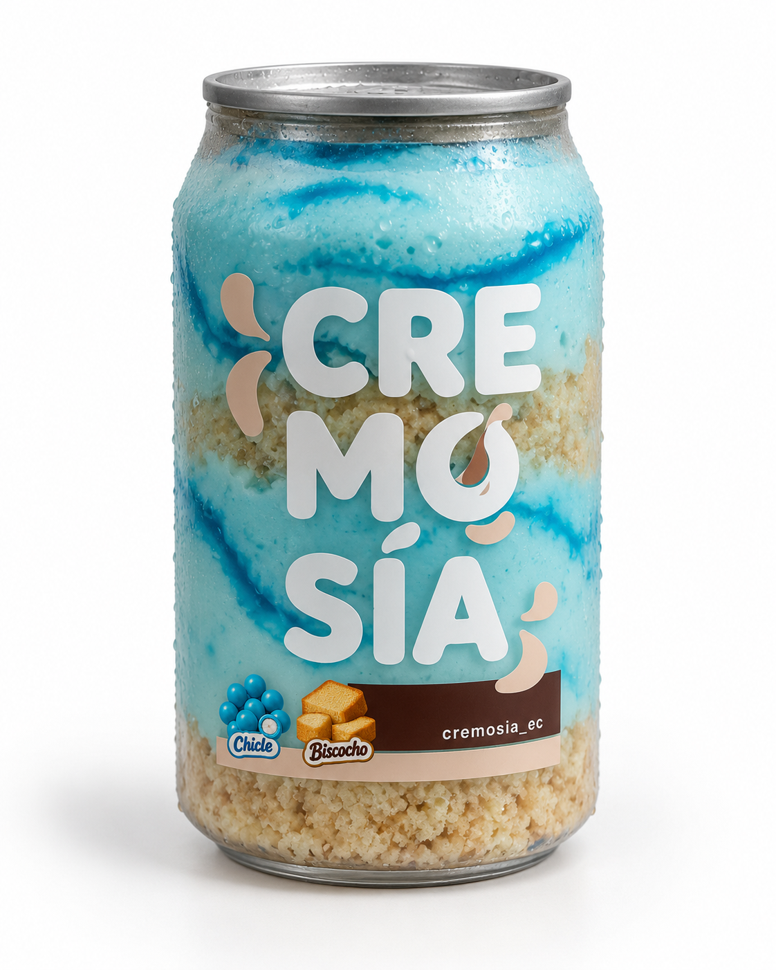 Referencia de postre helado CREMOSÍA sabor Chicle