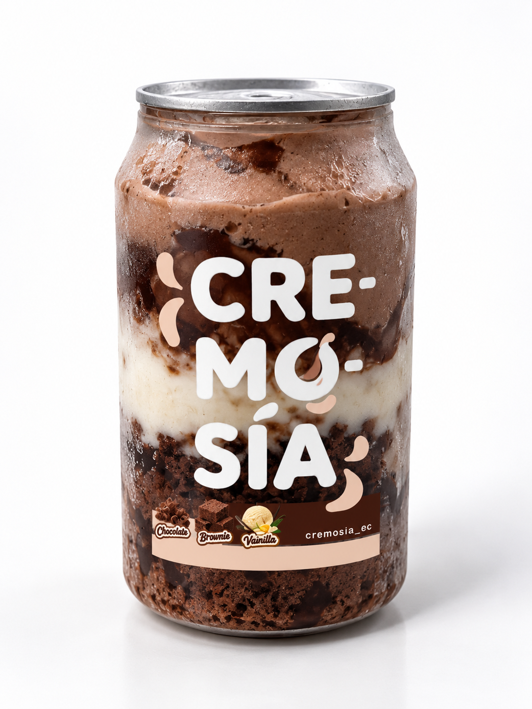 Referencia de postre helado CREMOSÍA sabor Chocolate