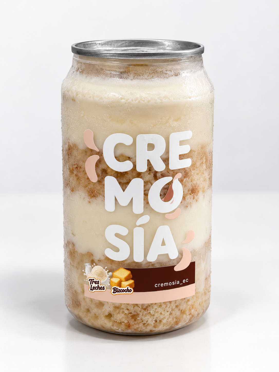 Referencia de postre helado CREMOSÍA sabor Tres Leches